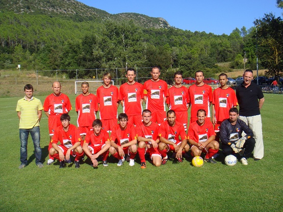 Equip del partit F.C. Sant Llorenç de la Muga - C.F. Cistella