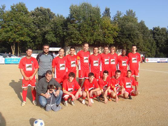 Equip que va jugar el C.F. Cistella - F.C. Vilafant