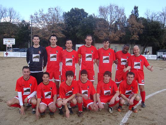 Equip del partit C.F. Cistella - Marca de l'Ham