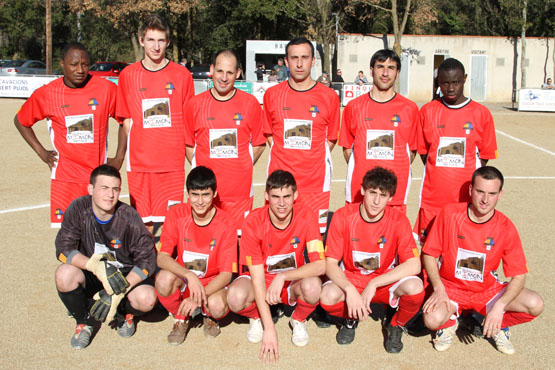 Jugadors que han disputat el partit C.F. Cistella - F.E. Vilajuïga