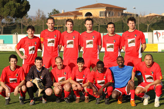 Jugadors que han disputat el partit C.F. Peralada B - C.F. Cistella